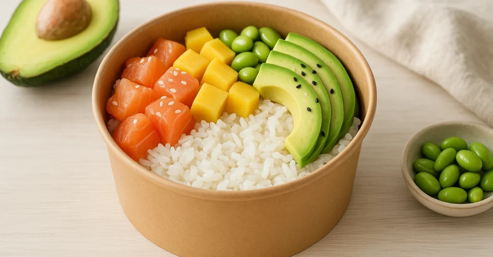 L’emballage parfait pour sublimer votre poke bowl