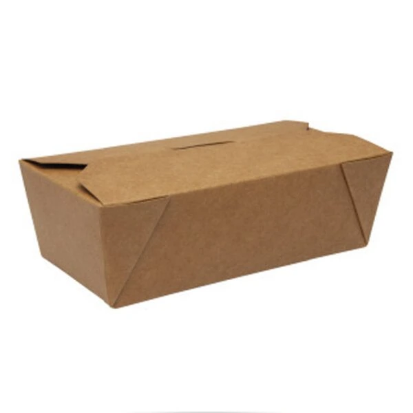 160 boîtes américaines étanches kraft – 2880 ml
