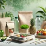 Des matériaux biodégradables révolutionnent les emballages alimentaires.
