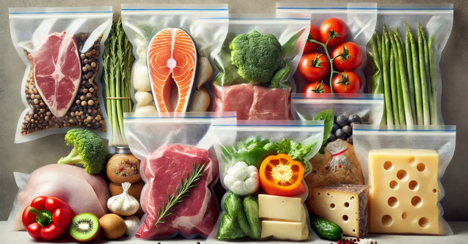 Emballages alimentaires sous vide