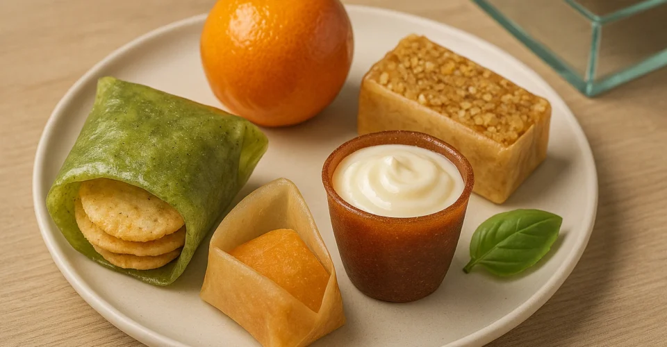 Emballages comestibles dans l’agroalimentaire moderne