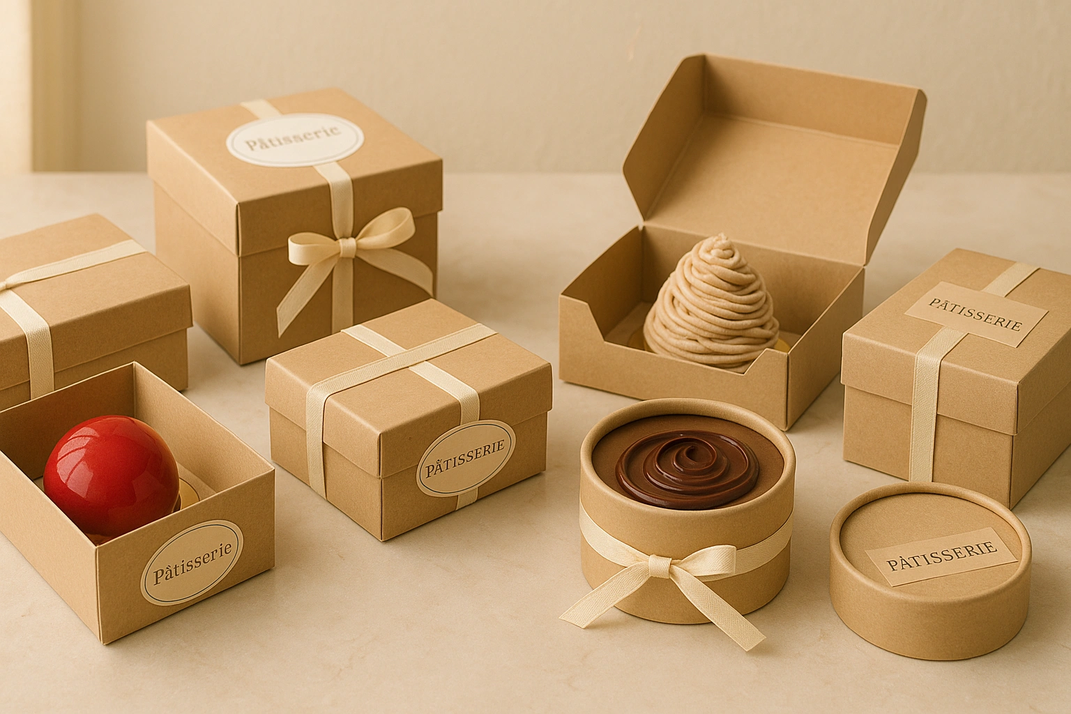 L’emballage pâtisserie nouvelle génération