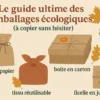 Emballages écologiques d’automne