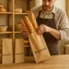 Sacs kraft à pain artisanaux et écologiques